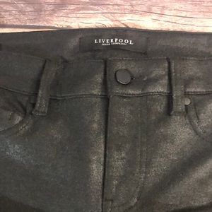 Liverpool Jeans Company - soft black pants/leggings- size US 6/28